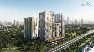 Phối cảnh minh họa dự án De La Sol quận 4