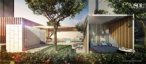 Vườn thưởng trà tại dự án De La Sol Quận 4