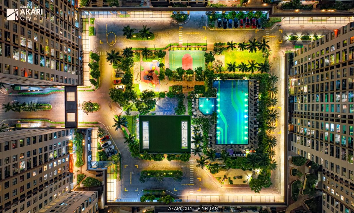 Tiện ích nội khu chung cư Akari City Quận Bình Tân