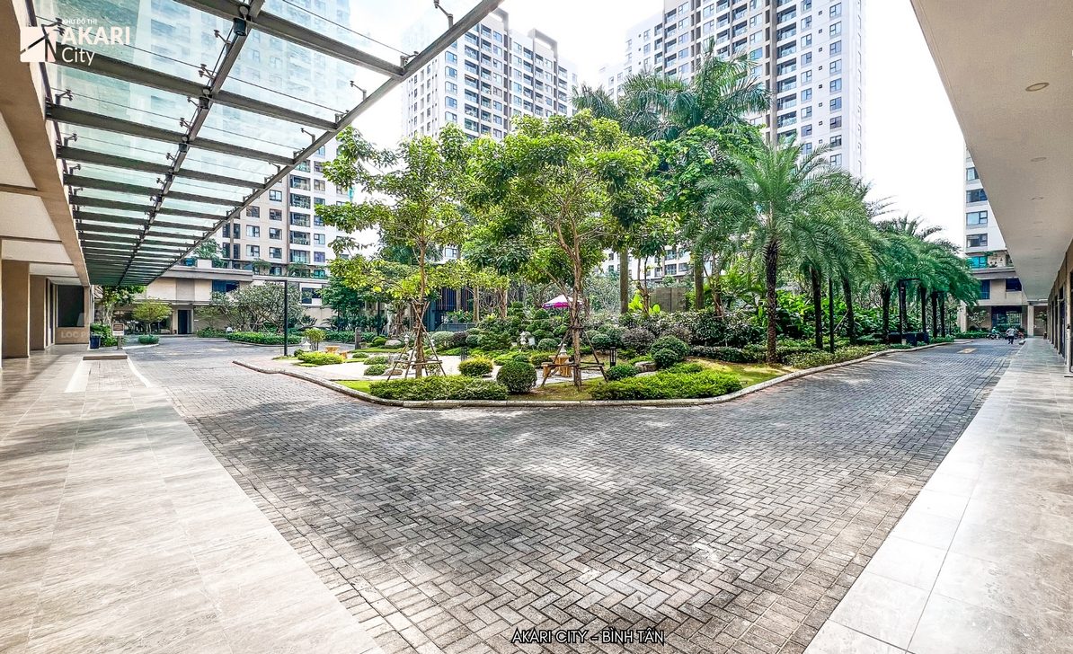 Tiện ích công viên nội khu chung cư Akari City Quận Bình Tân