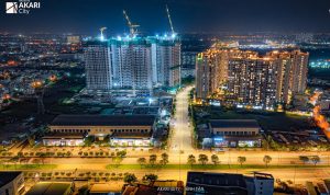 Toàn cảnh dự án căn hộ chung cư Akari City Quận Bình Tân Đường Võ Văn Kiệt