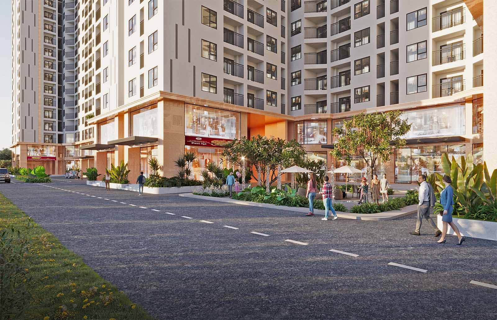 Stown Gateway mua sắm tiện lợi kinh doanh thịnh vượng với Shophouse mặt tiền