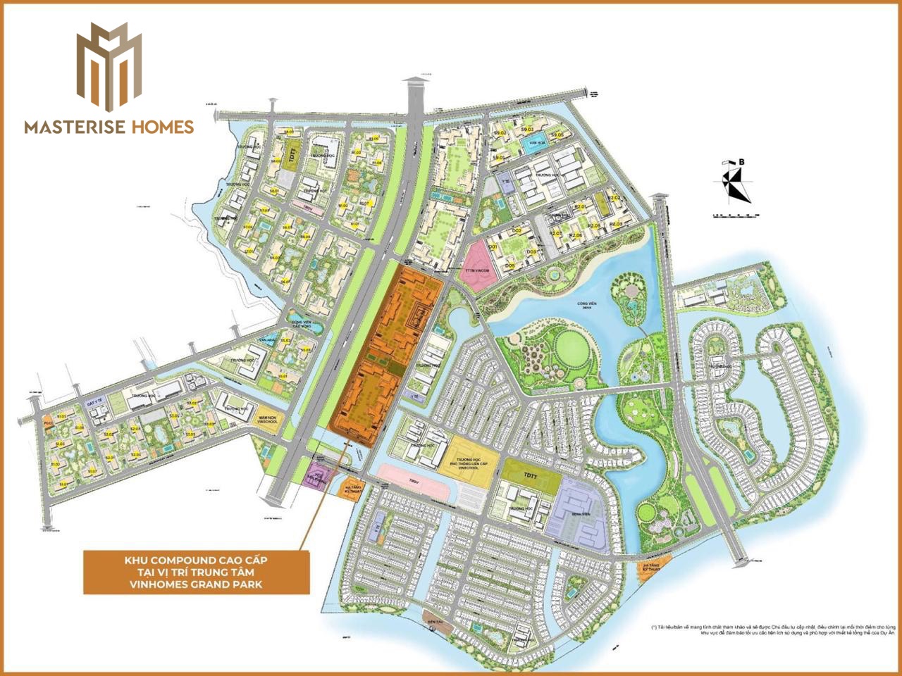 Vị trí dự án Lumière Boulevard 