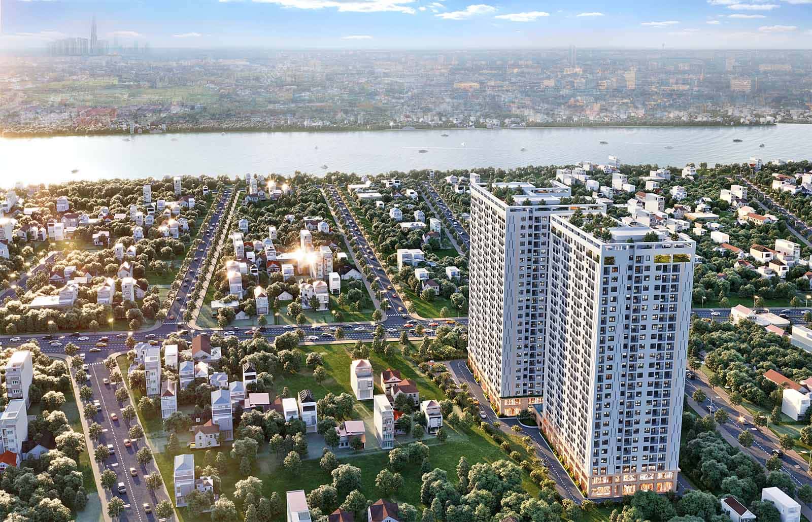 View tổng thể STown Gateway 